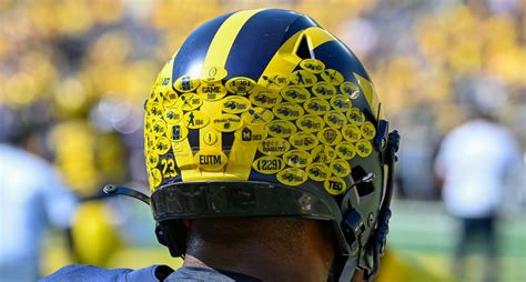 Michigan Helmet Stickers Catalog (2021-2023) — MVictors.com - Michigan Football History