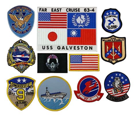 Top Gun MAVERICK'S Far East Cruise Jacket Vest Patch [Iron on Sew on 1 – MILTACUSA