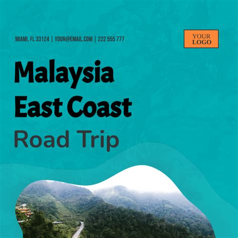 Malaysia East Coast Road Trip Itinerary Template - Edit Online & Download Example | Template.net
