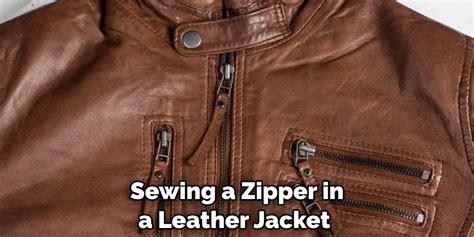 How to Sew a Zipper in Leather Jacket - 4 Easy Guides (2024)