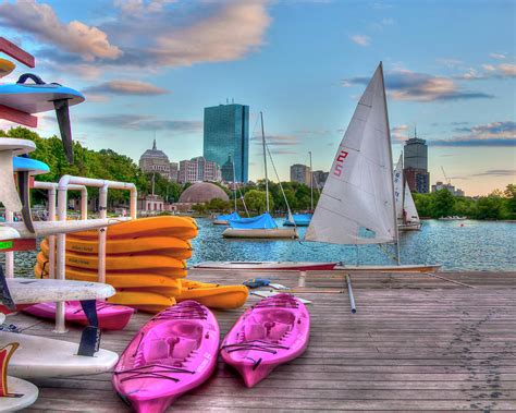 Kayaking on the Charles River - Boston #3 Photograph by Joann Vitali - Fine Art America