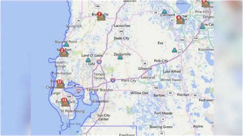 Florida Power And Light Outage Map Usgs Caribbean North Georgia - Florida Power Outage Map ...