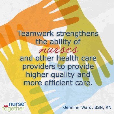 Nursing is all about the Teamwork! | NURSING | Pinterest