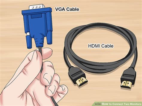 How to Connect Two Monitors (with Pictures) - wikiHow