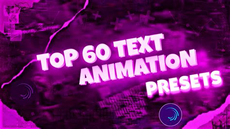 Top 60 alight motion text animation presets download link 2023 - Alight ...