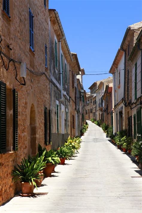 Alcudia Old Town stock photo. Image of mediterranean - 56560718