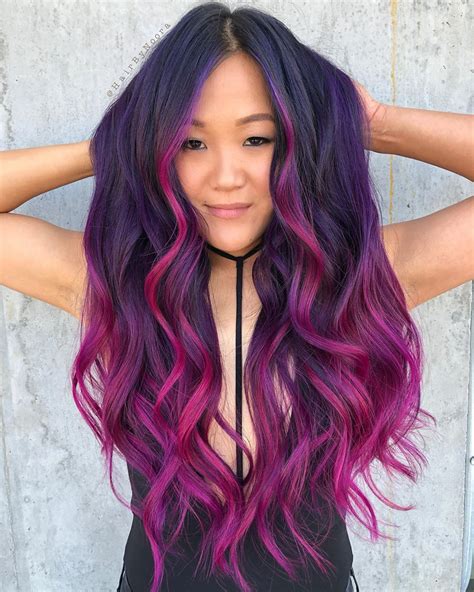 Violet and Pink Hair | Bright hair colors, Vivid hair color, Hair inspiration color