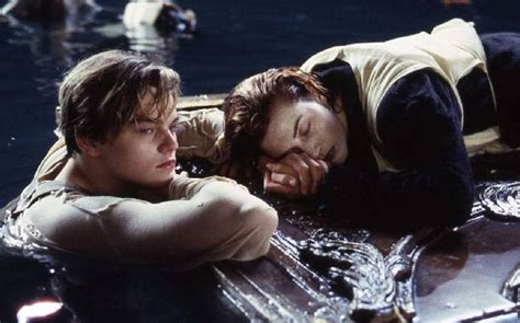 Haven't forgotten Jack-Rose and the Titanic last scene? The door haunts ...