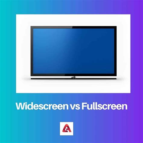 Widescreen vs Fullscreen: Difference and Comparison