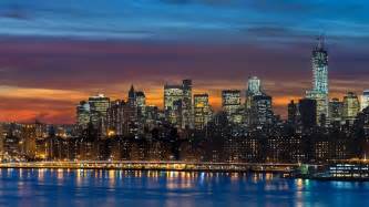 Manhattan Skyline New York Panorama Wallpapers | HD Wallpapers | ID #17644