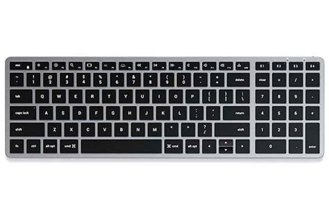 Satechi Slim X2 Bluetooth Backlit Keyboard with Numeric Keypad | Gadgetsin