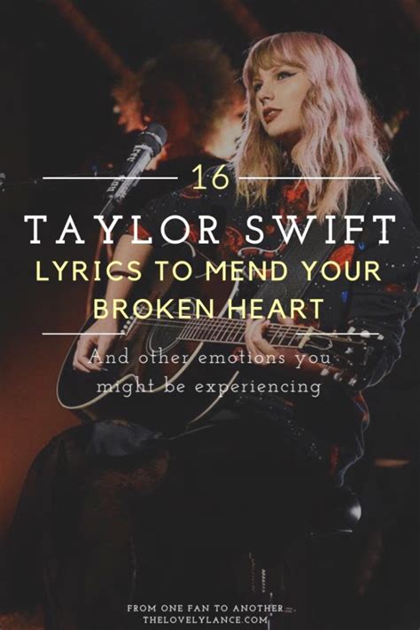 Taylor Swift Song Lyrics Quotes