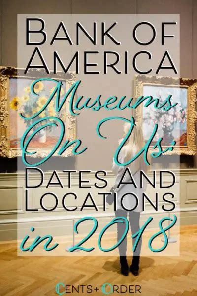 Bank of America Museums on Us: Dates and Locations in 2018