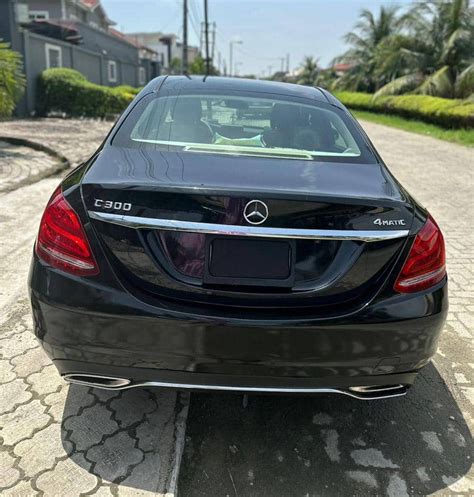 2016 Mercedes Benz C300 Black Registered, 12.5M For Sale In Lagos ...