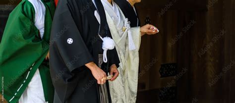 Japanese wedding at Meiji Jingu shrine, Tokyo Stock Photo | Adobe Stock