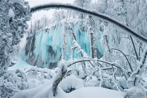 Plitvice Lakes National Park in Winter, Croatia