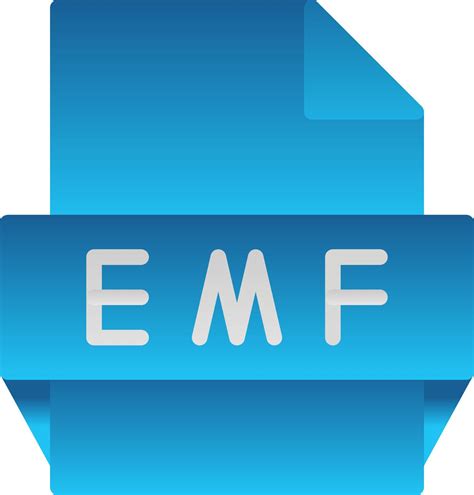 Emf File Format Icon 15831085 Vector Art at Vecteezy