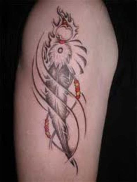 Indian Feather Tattoos And Meanings-Indian Feather Tattoo Ideas And Designs