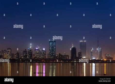 Mumbai skyline at night Stock Photo - Alamy