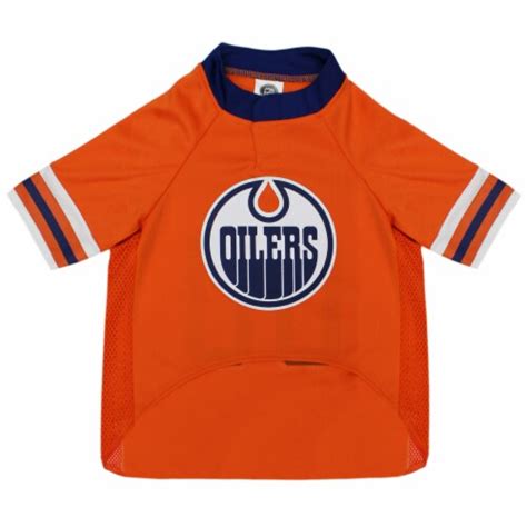 NHL EDMONTON OILERS JERSEY FOR DOGS AND CATS, XSmall - Kroger