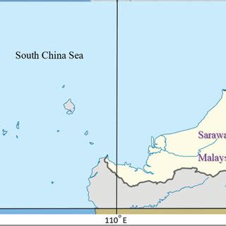 The map of Hutan Melintang (red dot) showing the location of the ...