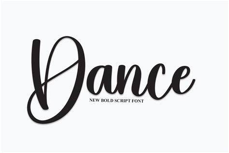 Dance Font by andikastudio · Creative Fabrica