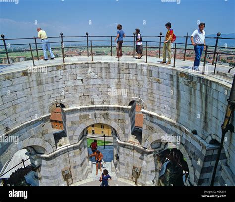 The top of the Leaning Tower of Pisa Italy Stock Photo, Royalty Free Image: 2634070 - Alamy