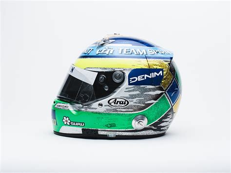 Giancarlo Fisichella 2005 Renault F1 Helmet | Race Used