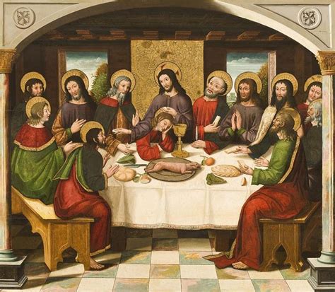 Friday's Essay - What do Presbyterians believe about Communion? | The last supper painting, Last ...