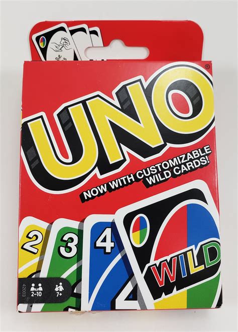 Mattel Games UNO WILD Card Game Customizable Wild Cards | Etsy