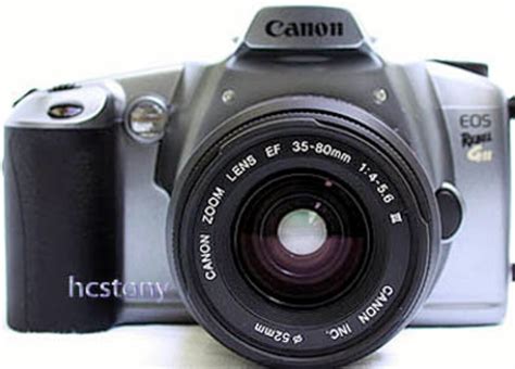 Canon Eos Silver Rebel GII-G2 35mm Film SLR Camera Kit W/ EF - Etsy