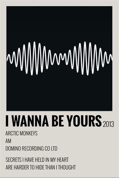 I wanna be yours info in 2022 | Music poster ideas, Vintage music posters, Music poster design ...