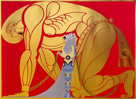 Samson and Delilah - Erte - WikiArt.org