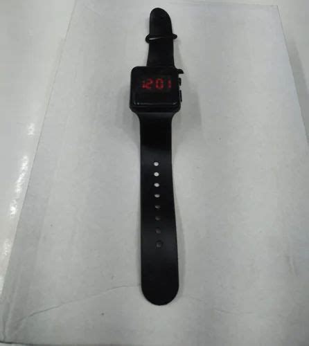 Black Square Digital Men Strap Wrist Watch at Rs 29/piece in Indore ...