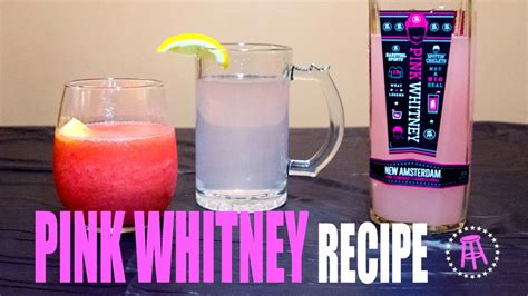 Pink Whitney Cocktail Recipes - Recipe Reference