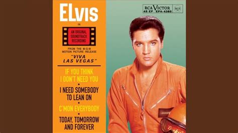 Elvis Presley - C'mon Everybody (Audio) - YouTube