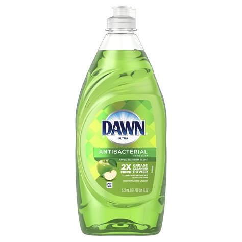 Dawn Ultra Antibacterial Hand Soap, Dishwashing Liquid Dish Soap, Apple ...