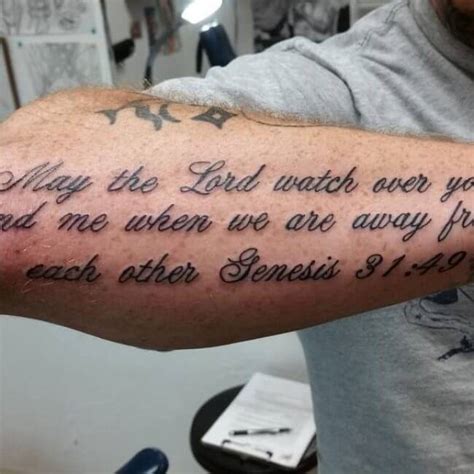 20+ Bible Scripture Tattoos On Arm for Men – EntertainmentMesh