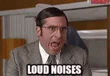 Steve Carell Loud Noises GIF - Steve Carell Loud Noises Anchorman - Discover & Share GIFs