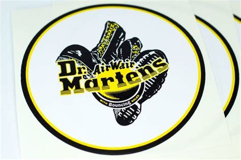 Dr Martens logo and boots design printed on the best quality self adhesive vinyl ideal scooter ...