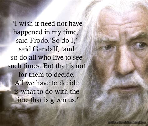 Middle-earth Quotes