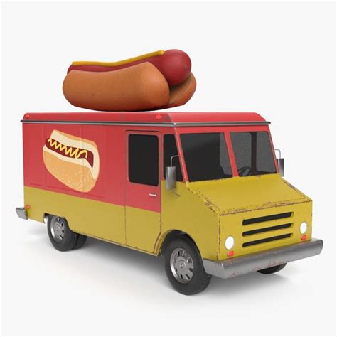 Hot Dog Truck 3D Models for Download | TurboSquid