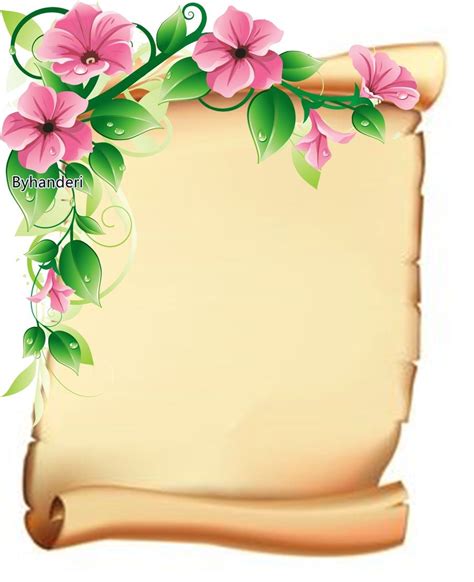 Byhanderi | Floral border design, Flower frame, Flower border