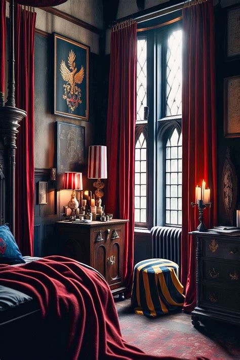 25 Best Dark Academia Bedroom Ideas | Dark academia bedroom ideas, Red ...