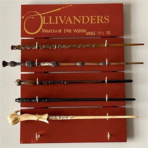 WAND DISPLAY Harry Potter Inspired Ollivanders Custom | Etsy | Harry ...