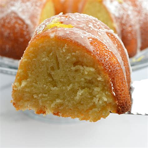 Moist Lemon Bundt Cake with Lemon Glaze - Full Kitchen Recipes