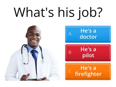 Professions Jobs - Quiz