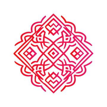 Islamic Line Art Mandala Design Vector, Mandala Design, Islamic Mandala, Line Art Mandala PNG ...