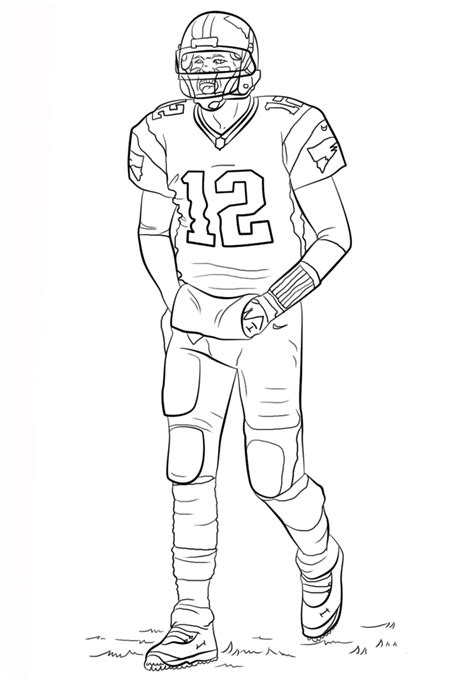 Football Coloring Pages Kids Should Have Five Facts - Dunia Parenting