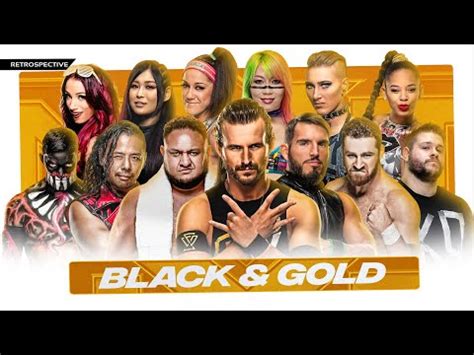 A Look Back At NXT Black & Gold (2012-2021) - YouTube